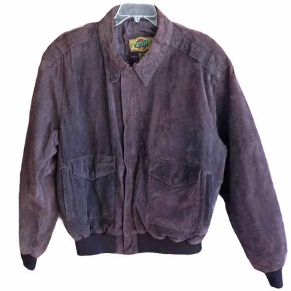 VINTAGE G III Leather Jacket Size XLarge - Picture 1 of 6